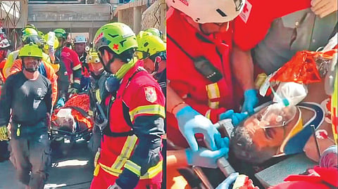 Earthquake Rescue Survivor |