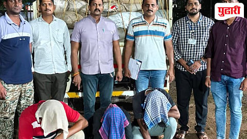 Sindhudurg Crime : मुंबई-गोवा महामार्गावर एलसीबीचा मोठा दणका; अवैध गुटख्यासह ३०.१३ लाखांचा मुद्देमाल जप्त