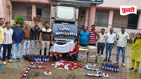 Washim crime : गोवा राज्य निर्मित विदेशी मद्याचा साठा जप्त; वाशीम राज्य उत्पादन शुल्क भरारी पथकाची कारवाई
