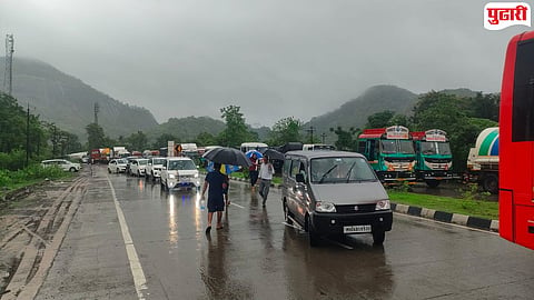 Mumbai Goa highway traffic update :