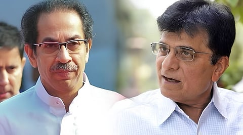 kirit somaiya vs uddhav thackeray