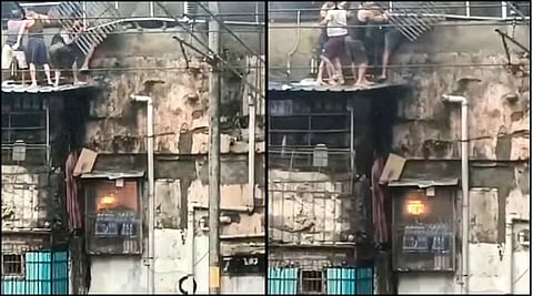 Dombivli Fire : डोंबिवलीत 'कैलास लस्सी'च्या किचनला भीषण आग; कर्मचाऱ्यांनी खिडकीतून उड्या मारत वाचवला जीव!