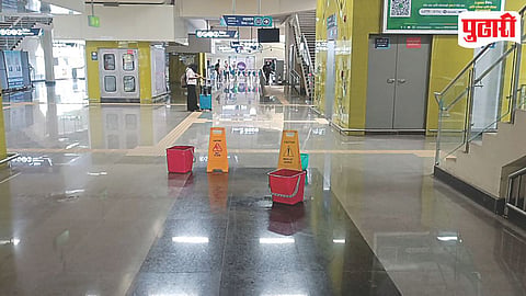 Pune Metro Roof Leak