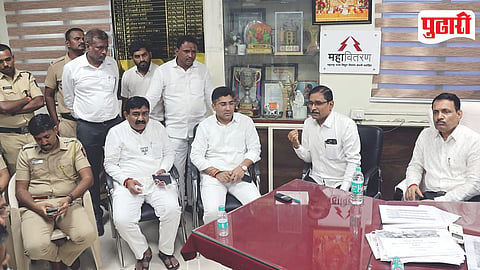 Mahavitaran Negligence Protest