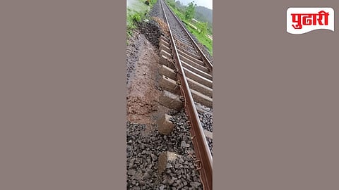Heavy rain railway disruption