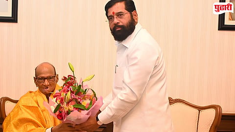 Eknath Shinde Meets Sharad Pawar
