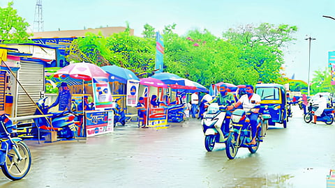Beed Parking Issue