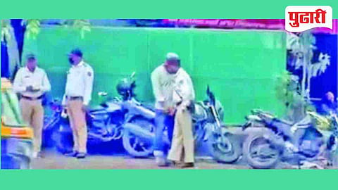 Traffic police bribery