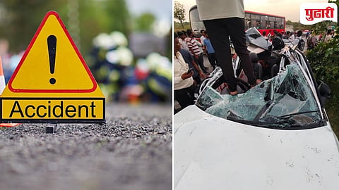 Jalgaon Accident | जामनेर तालुक्यातील गाडेगाव घाटाजवळ भीषण अपघात; तीन जणांचा मृत्यू, तीन गंभीर जखमी