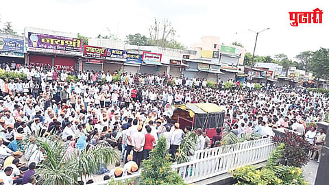 Shrirampur Crime Protest