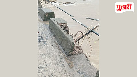 Neral Dahivali bridge damage
