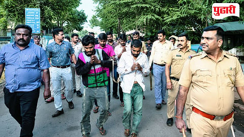 Nashikroad Crime News| नाशिकमधील जेलरोड परिसरात फळविक्रेत्यावर जीवघेणा हल्ला करणाऱ्या सहा गुंडांची पोलिसांनी काढली धिंड
