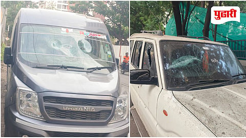 Pune Vehicle Vandalism Keshav Nagar Mundhwa