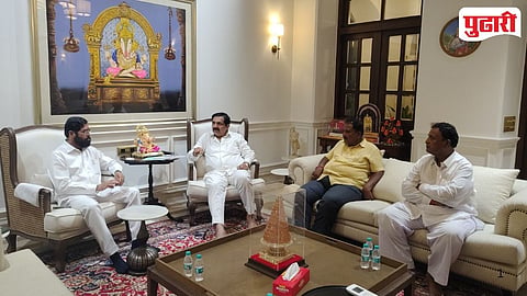 Jayant Patil Eknath Shinde Meeting
