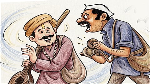 Dialogue in Ashadh Wari