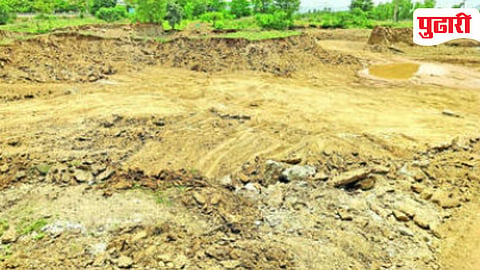 Illegal murum mining