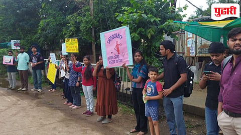 Gadchiroli news: सोनम वांगचुक यांच्या आंदोलनाचे गडचिरोलीत पडसाद; विद्यार्थ्यांकडून शांततापूर्ण निषेध
