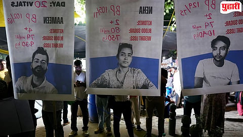 AISA hunger strike