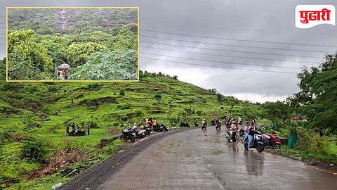 Thane monsoon tourism: पर्यटकांच्या गर्दीने श्री मलंगगड परिसर गजबजला