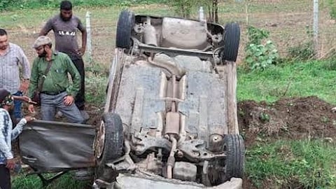 Nagpur Amravati Highway Car Accident