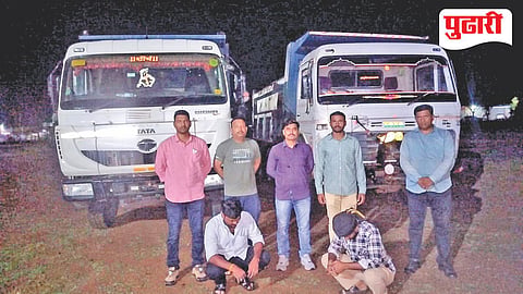 Jalna illegal sand mining