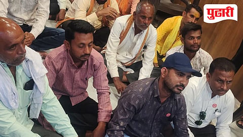 Farmer protest Hingoli