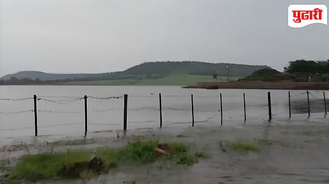 Kolhapur rain : गडहिंग्लज-कागल रस्त्यावर पाणी; मुरगूडचा सरपिराजीराव तलाव ओसंडून वाहू लागला