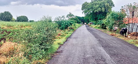 Solapur News: शेटफळ मार्गावरील खड्डे कायम