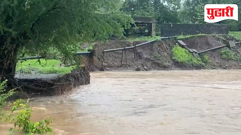 Vaitarna pipeline damage