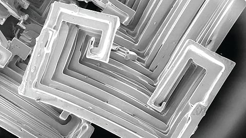 Potassium Chloride unique crystal structure |