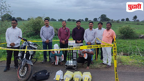 Bhokardan crime news: भोकरदन पोलिसांची अमली पदार्थांविरुद्ध मोठी कारवाई; ४.५९ लाखांच्या मुद्देमालासह दोघांना अटक