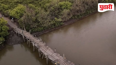 Vasai wooden bridge