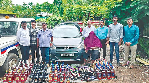 Liquor Seized