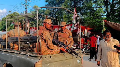PoK election violence
