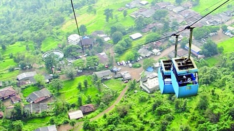 Raigad Fort Second Ropeway