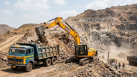 Vadhvan Port Hill Cutting