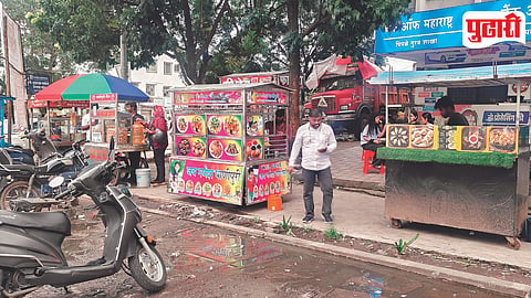 Pimpri Chinchwad Footpath Encroachment
