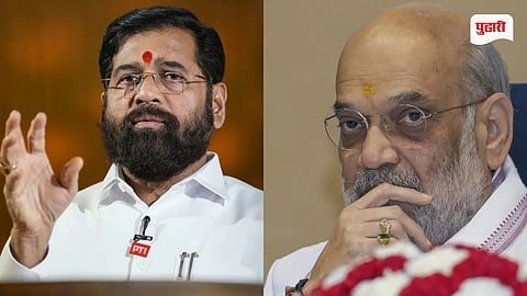 eknath shinde and amit shah