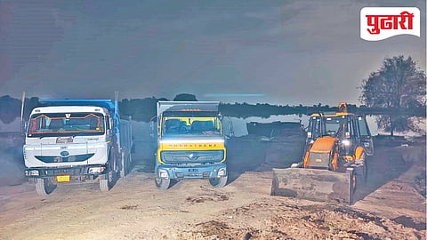 Nanded illegal sand mining
