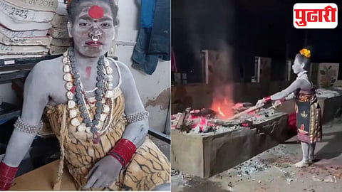 Ujjain Aghori viral video