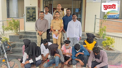 River Cable Theft Jalgaon: वाघूर नदीपात्रात केबल चोरांना ग्रामस्थांनी घेरले; ८ जणांची टोळी जेरबंद