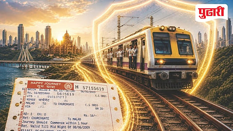 Mumbai local train accident insurance
