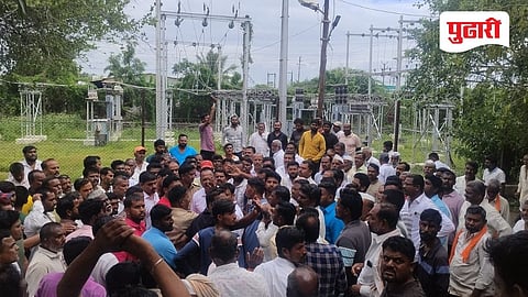 Electricity Supply Issues Solapur: पाच तासांच्या वीजपुरवठ्यातही वारंवार खंड; संतप्त शेतकऱ्यांचा उळे उपकेंद्राला टाळे