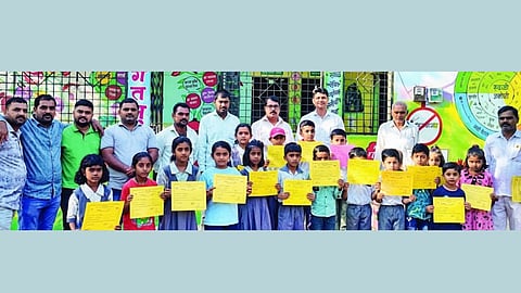 येवला : पिंपळखुटे तिसरे येथील 'सुपरनिपुण' शैक्षणिक भरारी घेणारी शाळा.