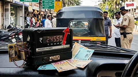 Dahisar Taxi Meter Fraud
