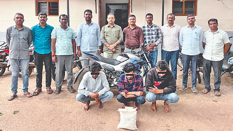 Belgaum Cannabis Seized: तिघांकडून एक किलो गांजा जप्त