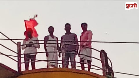 Water Tank Agitation Parbhani