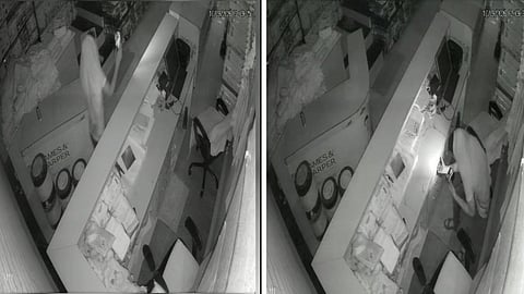 Parli Vaijnath Theft | मोंढा मार्केटमध्ये चोरट्यांचा धुमाकूळ; शटर उचकटून पाच लाखांवर डल्ला