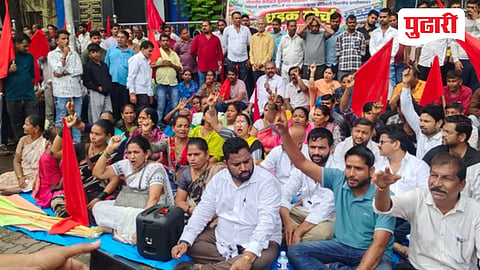Kalyan Dombivli hawkers protest