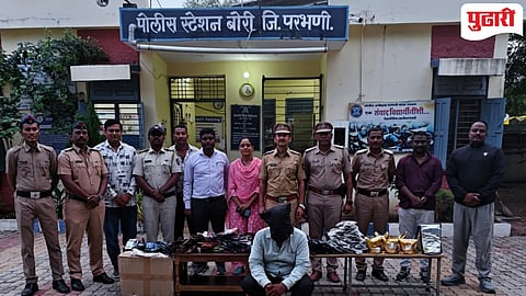 Parbhani Crime|बोरीत गुटखा विक्रीवर पोलिसांची धडक कारवाई!